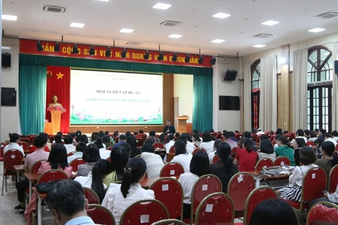 Sở Tư pháp Hà Nội tập huấn nghiệp vụ công tác hộ tịch cho cán bộ 126 xã phường