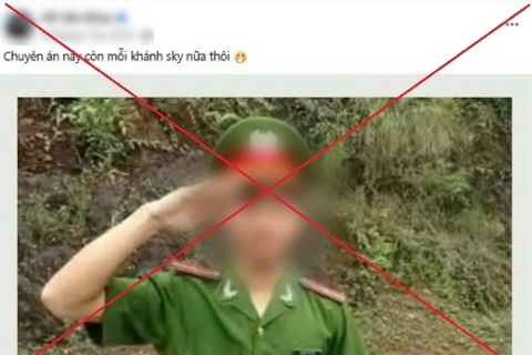 Xử phạt Facebooker đăng tin sai sự thật kèm ảnh mặc trang phục công an