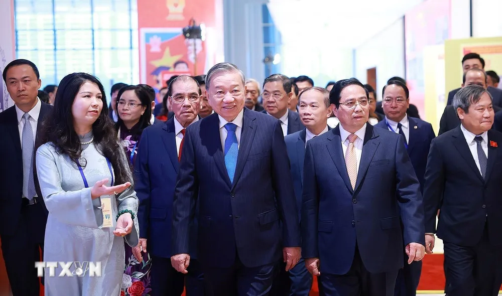 Tổng Bí thư dự khai mạc Đại hội Thi đua yêu nước toàn quốc lần thứ XI