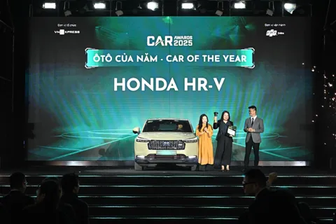 Honda HR-V được vinh danh là Ôtô của năm 2025