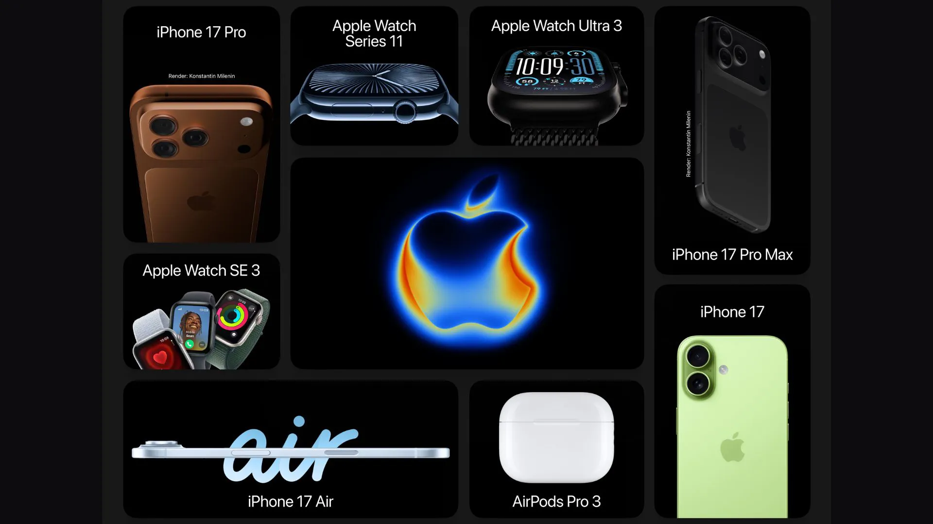 Apple công bố loạt sản phẩm mới