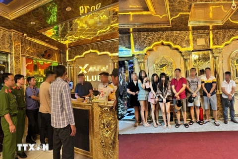 Khởi tố các đối tượng tổ chức sử dụng trái phép ma túy tại quán karaoke