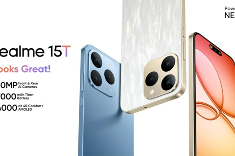Realme 15T 5G chính thức ra mắt