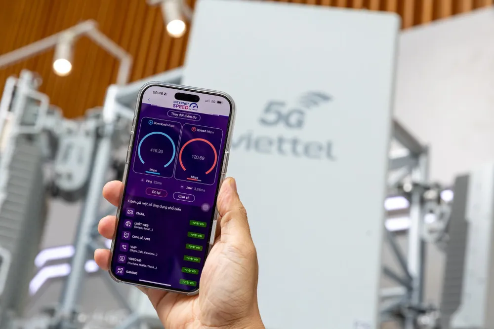 Việt Nam vào Top 20 thế giới về tốc độ mạng di động