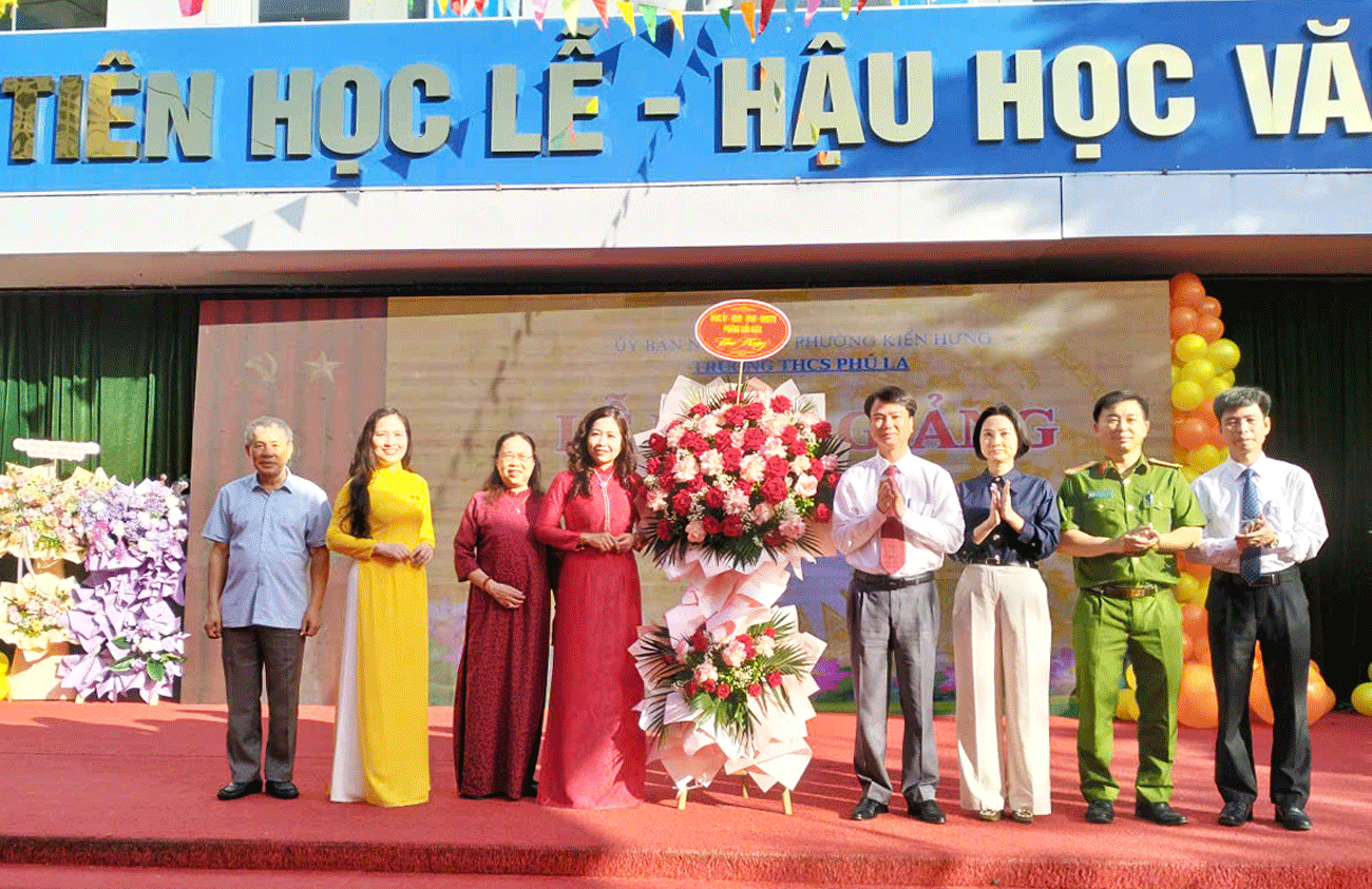 Phường Kiến Hưng tiếp tục đổi mới nâng cao chất lượng giáo dục toàn diện