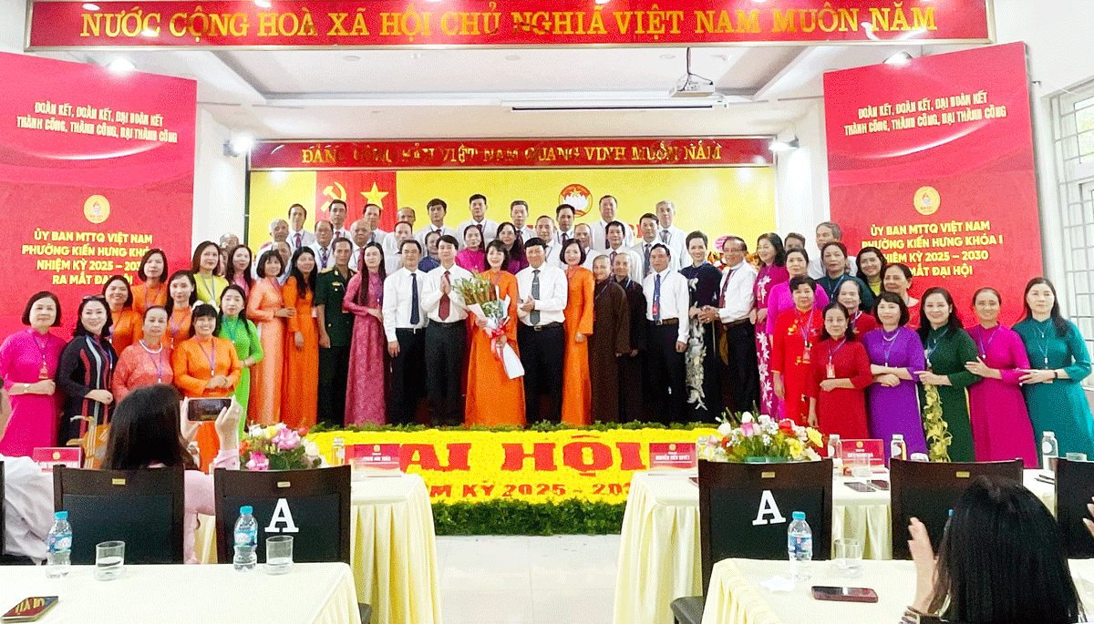 Ủy ban MTTQ phường Kiến Hưng tập trung đổi mới phương thức lãnh đạo, xây dựng khối đại đoàn kết