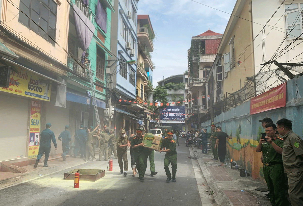 Hà Đông: Tăng cường công tác phòng cháy, chữa cháy và cứu nạn cứu hộ trong các khu dân cư

