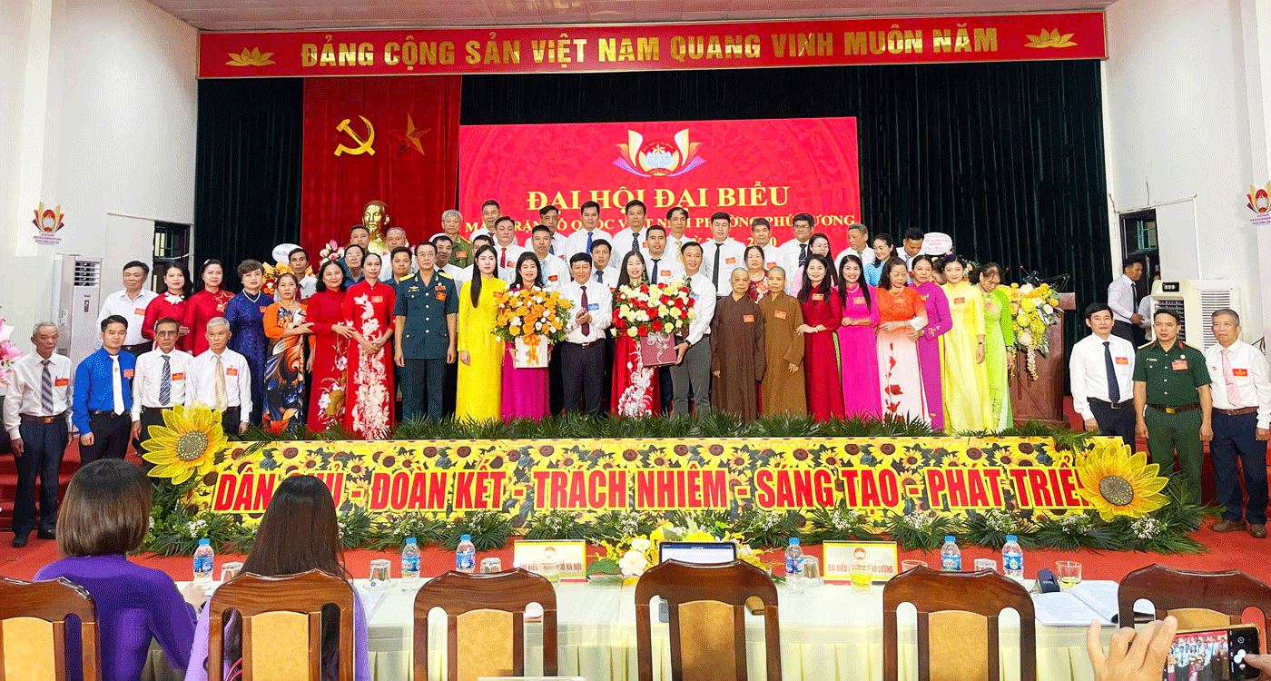 Ủy ban MTTQ Việt Nam phường Phú Lương tập trung nâng cao chất lượng các phong trào thi đua