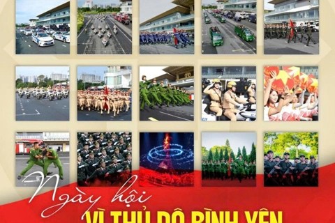 Công an TP Hà Nội thông tin chính thức lễ diễu hành ngày 10/8