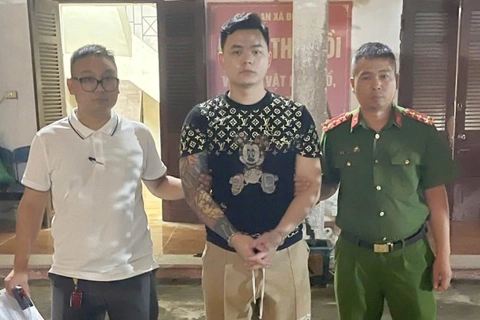 Công an xã Đông Anh bắt giữ đối tượng truy nã nguy hiểm Nguyễn Mạnh Dũng