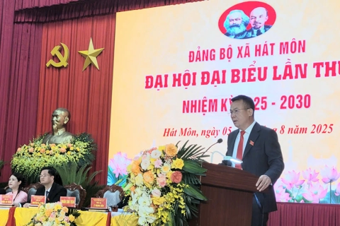 Xã Hát Môn phấn đấu trở thành xã nông thôn mới kiểu mẫu, hiện đại, bền vững