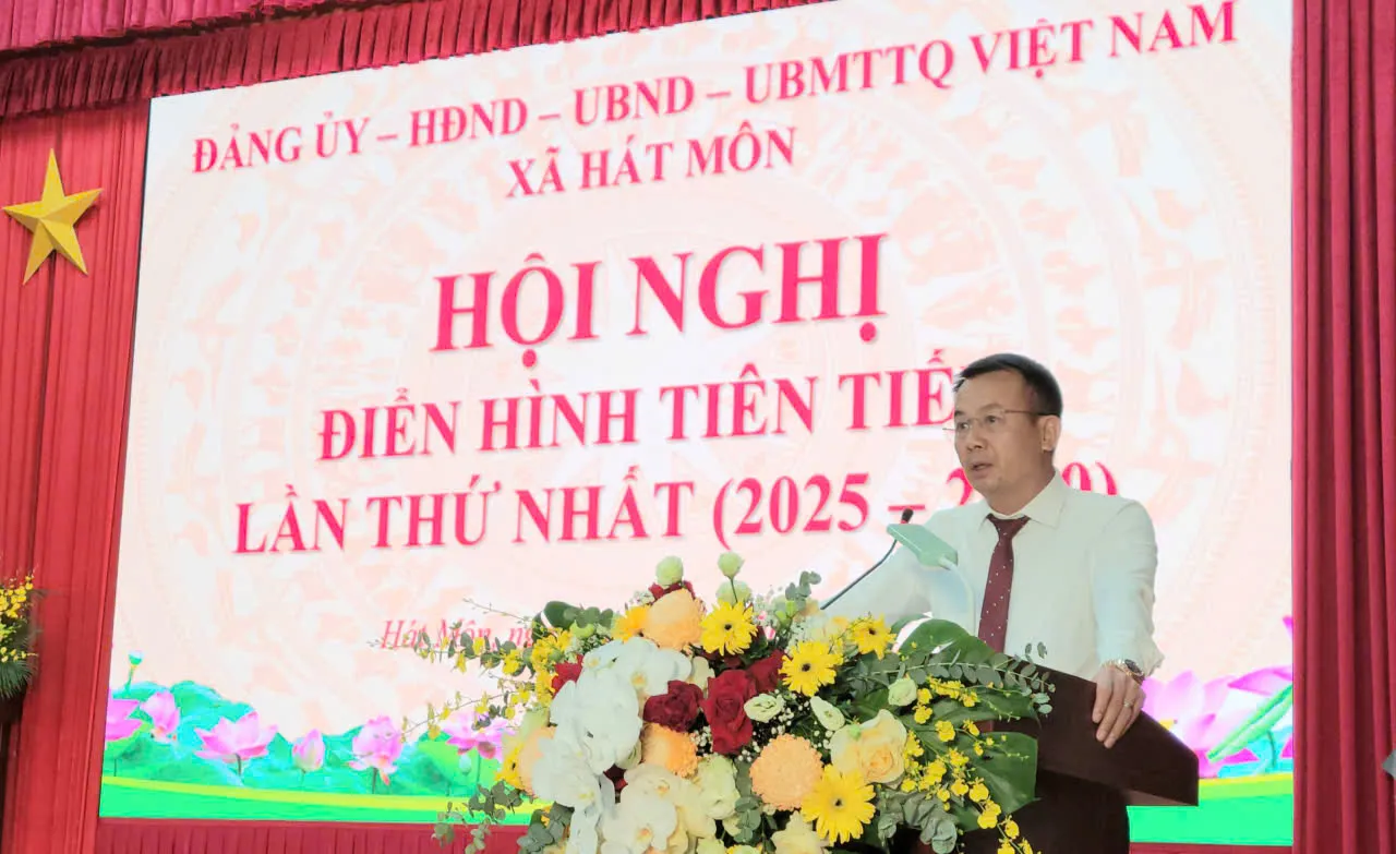 Xã Hát Môn phát động phong trào thi đua yêu nước giai đoạn 2025-2030