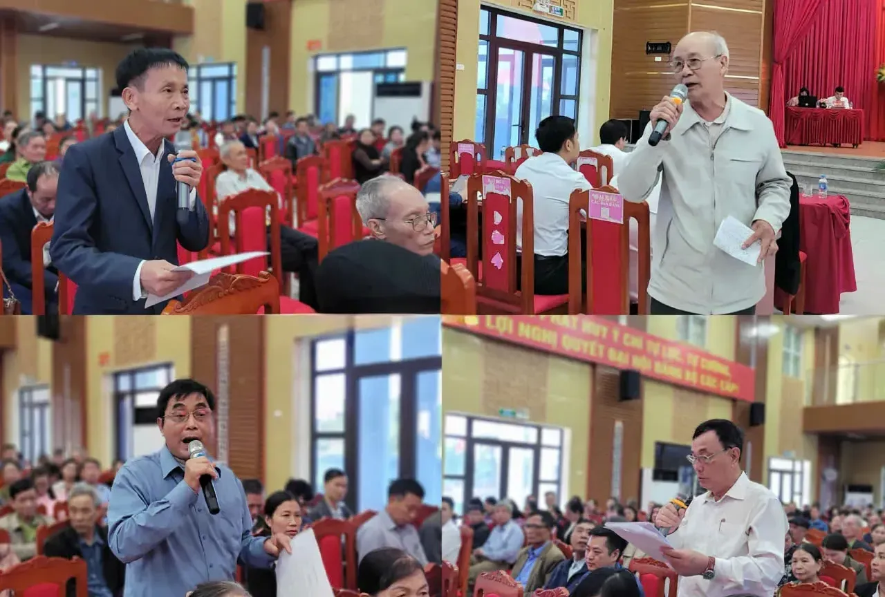 Thẳng thắn đối thoái "tháo gỡ" nhiều vấn đề dân sinh sinh bức xúc ở Hát Môn