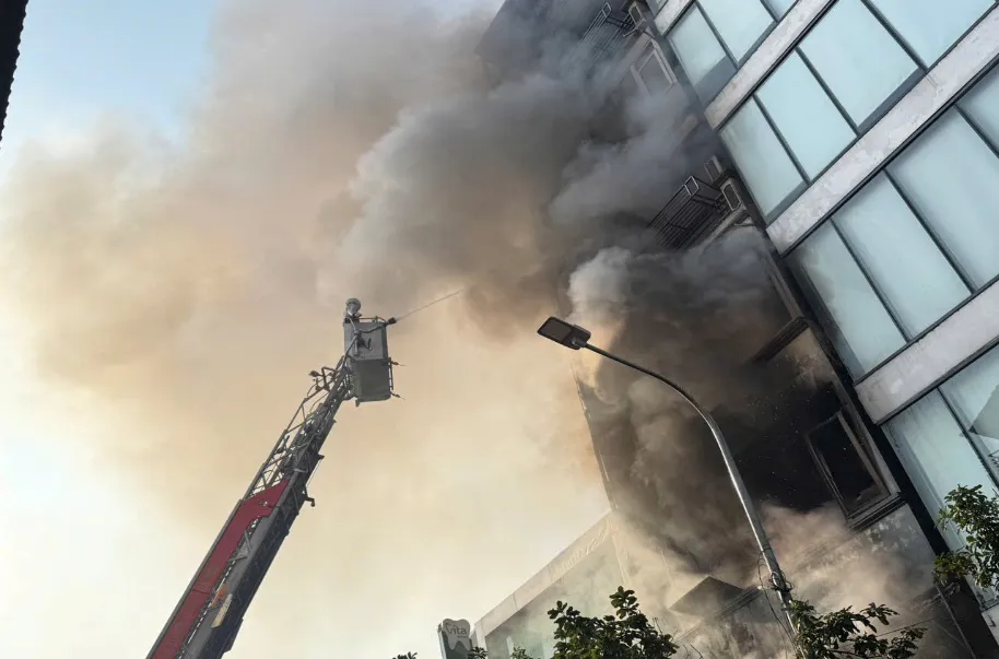 Công an TP Hà Nội thông tin chính thức vụ cháy nhà ở phố Lê Lợi