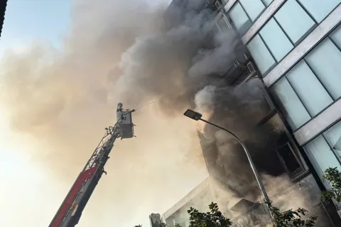 Công an TP Hà Nội thông tin chính thức vụ cháy nhà ở phố Lê Lợi