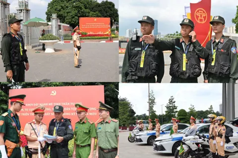 Công an Hà Nội bảo đảm tuyệt đối an ninh, an toàn sự kiện trọng đại của Đảng bộ Thủ đô