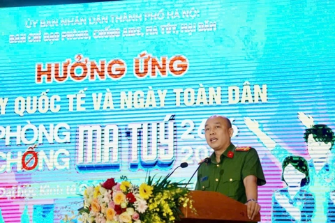 Hà Nội: quyết liệt đấu tranh với tội phạm về ma tuý
