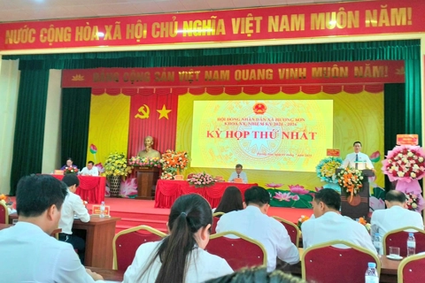 Xã Hương Sơn: HĐND quyết nghị nhiều nội dung quan trọng tại kỳ họp lần thứ nhất