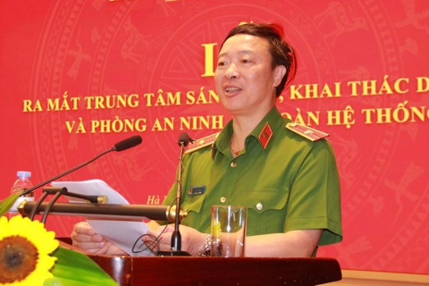 Bộ Công an ra mắt Trung tâm Sáng tạo, khai thác dữ liệu và Phòng An ninh hệ thống