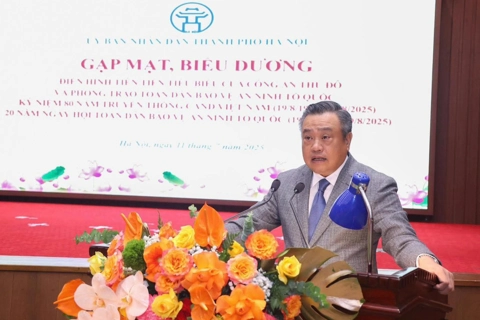 Hà Nội biểu dương gương điển hình tiên tiến tiêu biểu Công an Thủ đô