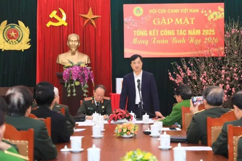 Bí thư Thành ủy Hà Nội mong muốn Hội Cựu Công an Nhân dân Việt Nam tiếp tục đồng hành xây dựng Thủ đô