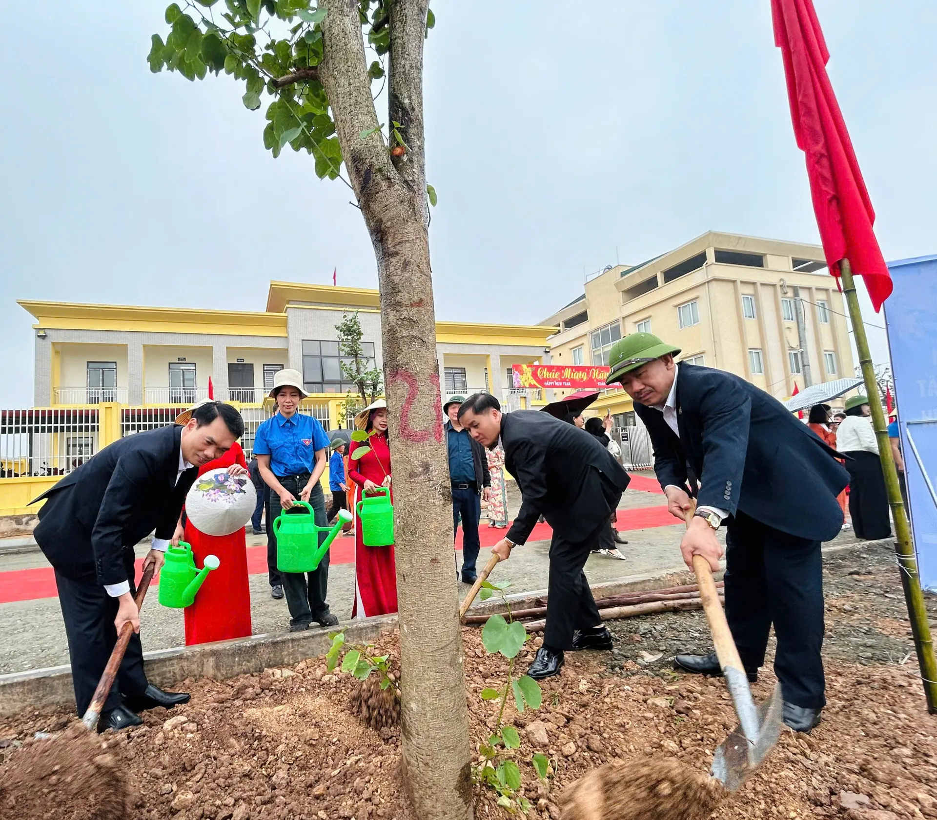 Xã Phúc Lộc phấn đấu trồng 4.000 cây xanh trong năm 2026