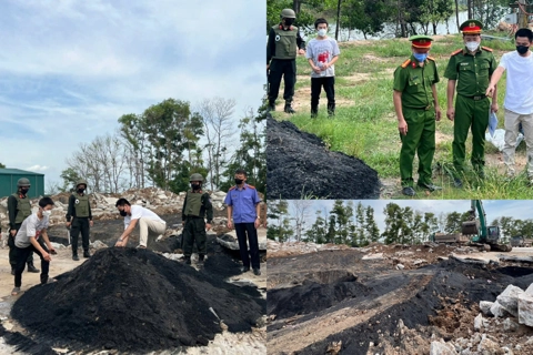 Vạch trần thủ đoạn của nhóm đối tượng chôn, lấp chất thải số lượng đặc biệt lớn ở Hà Nội