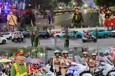 Công an Hà Nội siết chặt an ninh, đảm bảo an toàn tuyệt đối trước "giờ G"