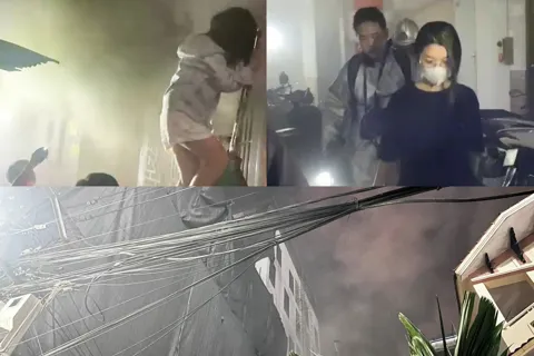 Cháy chung cư mini ở Hà Nội, nhiều người được hướng dẫn thoát nạn