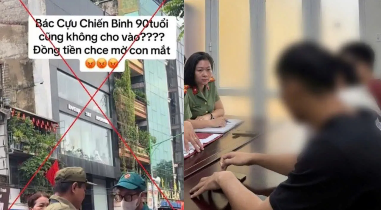 Xử phạt trường hợp đăng tải thông tin sai sự thật về “cựu chiến binh không được xem sự kiện A80”