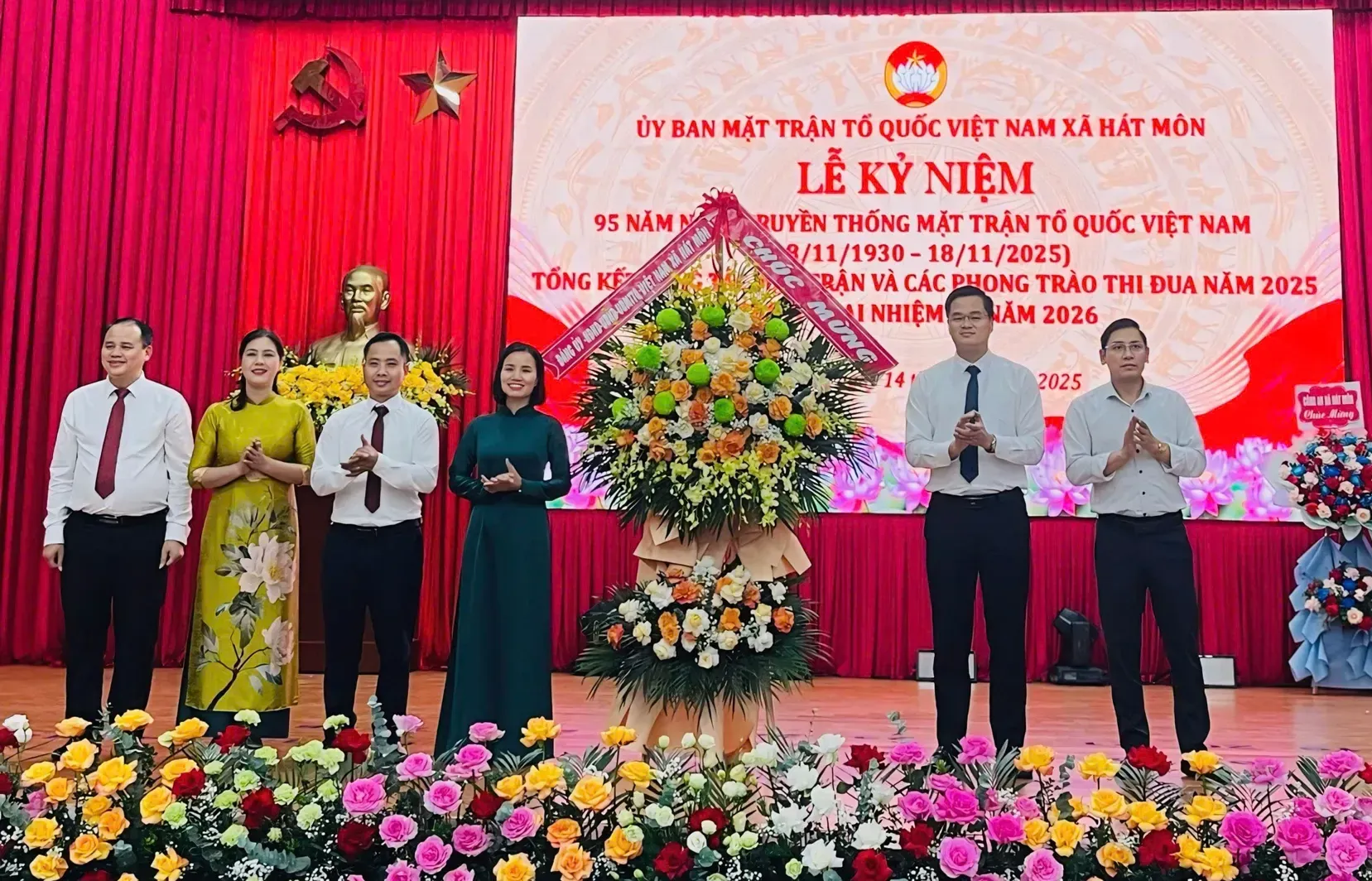 Xã Hát Môn: phát huy sức mạnh đại đoàn kết toàn dân tộc