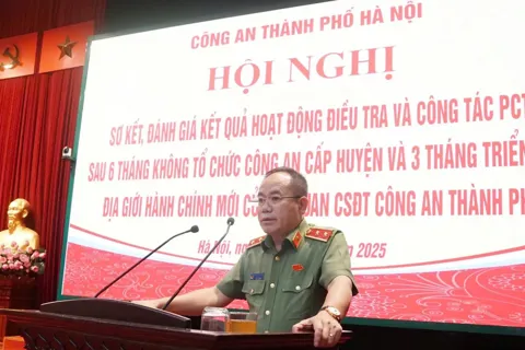 Công an Hà Nội: tội phạm được kéo giảm rõ rệt sau khi triển khai mô hình mới
