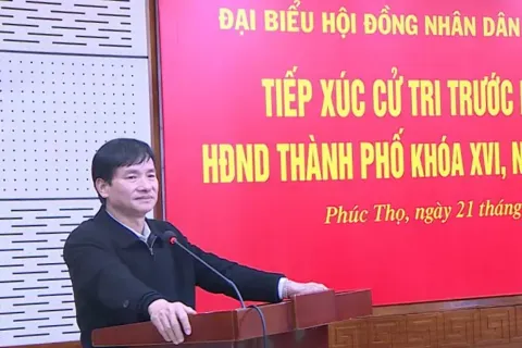 Tổ đại biểu HĐND TP tiếp xúc cử tri 3 xã Phúc Thọ, Phúc Lộc, Hát Môn