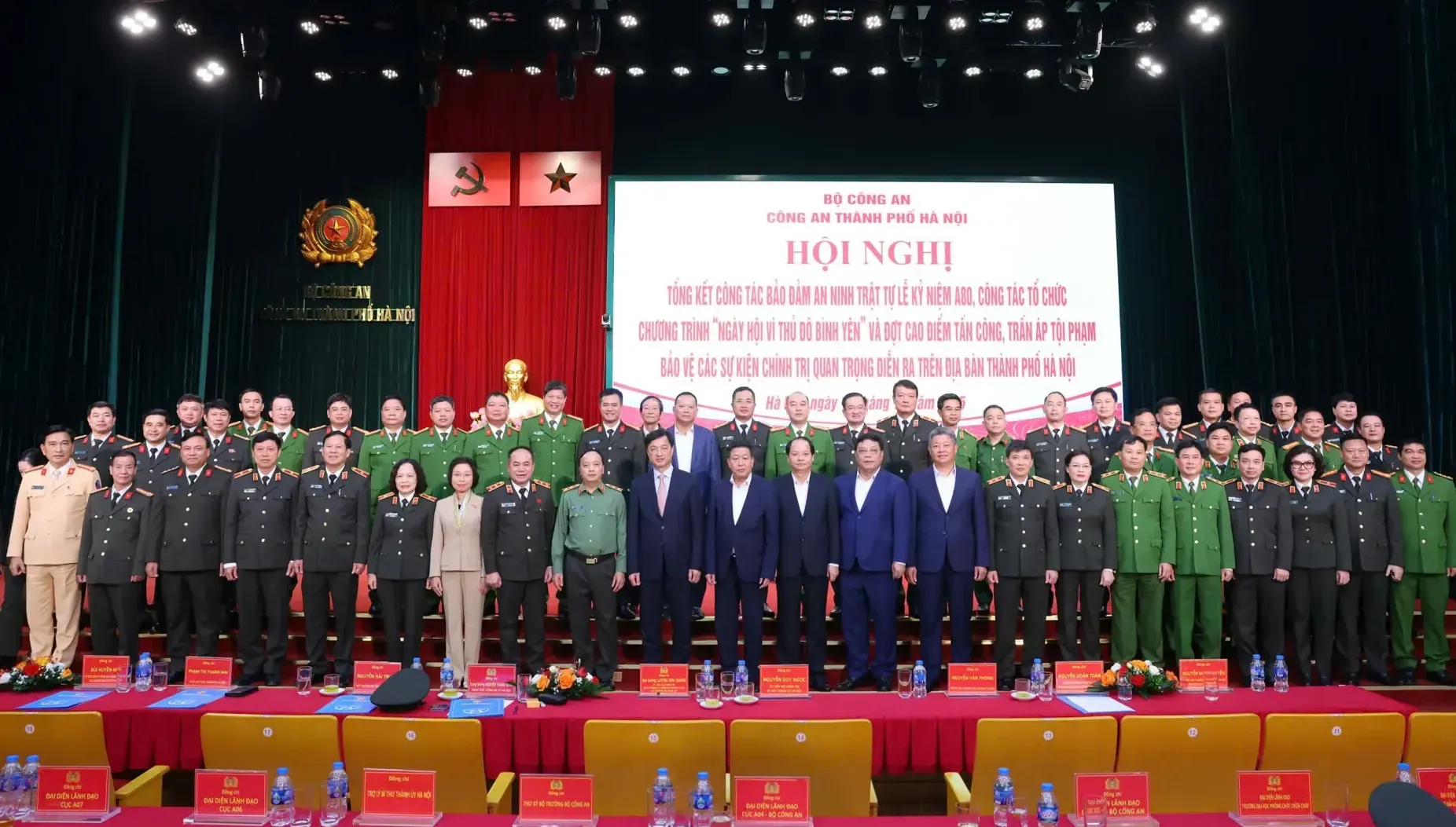 Công an Thủ đô chuyên nghiệp, trách nhiệm góp phần thành công của Đại lễ A80