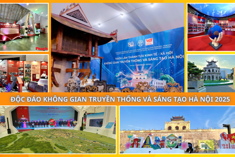 Độc đáo không gian truyền thống và sáng tạo Hà Nội 2025