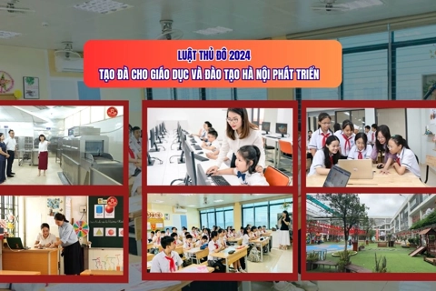 Luật Thủ đô 2024 tạo đà cho giáo dục và đào tạo Hà Nội tiếp tục đổi mới, phát triển