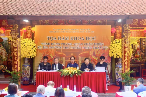 Đình Đông Thành: Bảo tồn di sản tín ngưỡng thờ Đức Huyền Thiên Chân Vũ