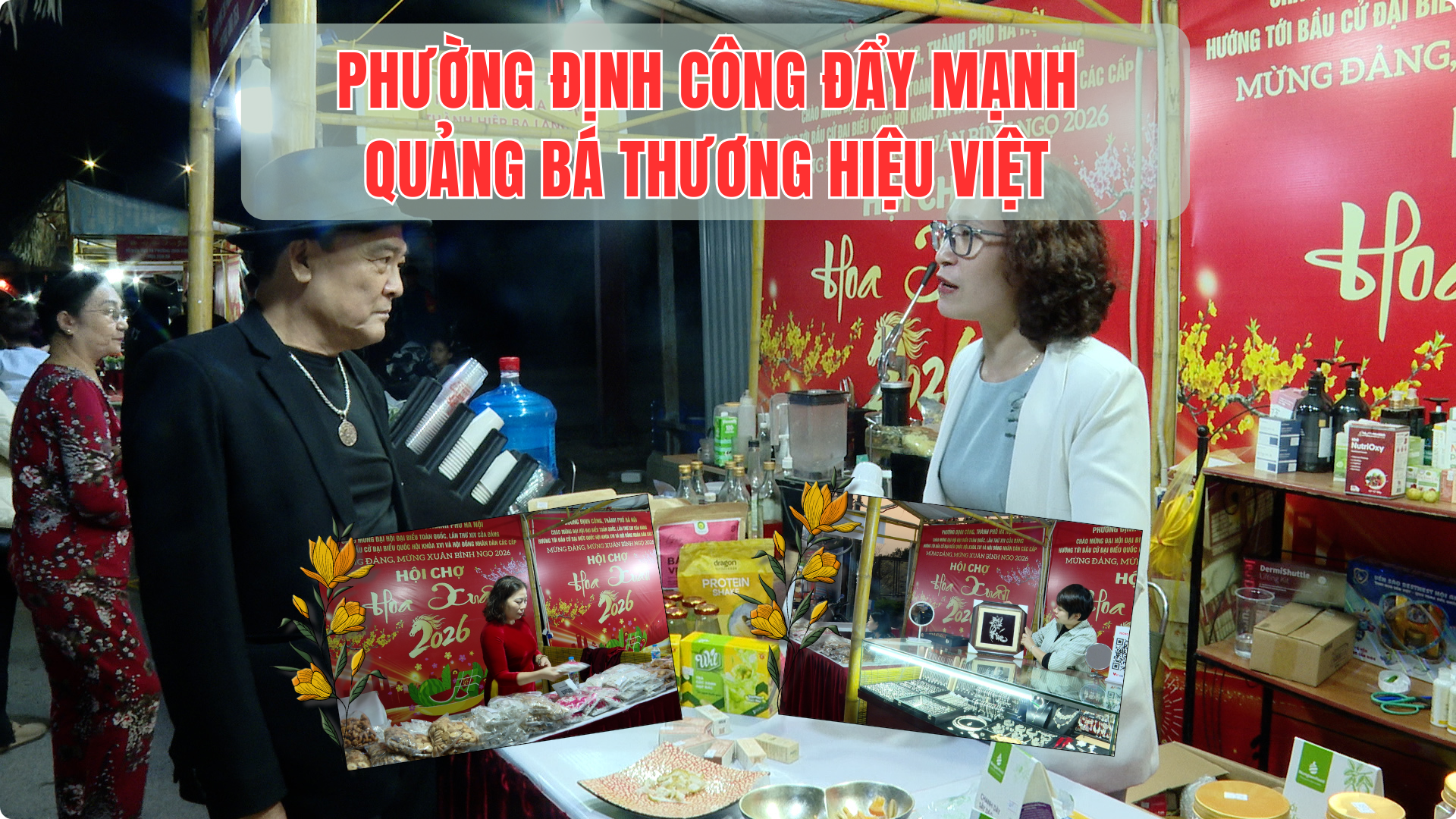 Phường Định Công đẩy mạnh quảng bá thương hiệu Việt
