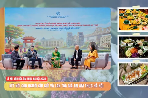 Kết nối con người gìn giữ và lan tỏa giá trị ẩm thực Hà Nội