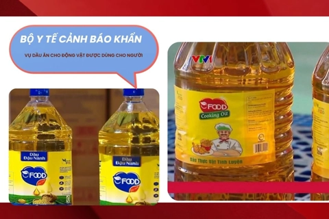 Thông tin mới nhất vụ dầu ăn cho động vật được dùng cho người