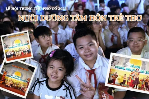 Lễ hội Trung thu Phố cổ - Nuôi dưỡng tâm hồn trẻ thơ