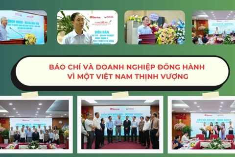 Báo chí và doanh nghiệp đồng hành vì một Việt Nam thịnh vượng