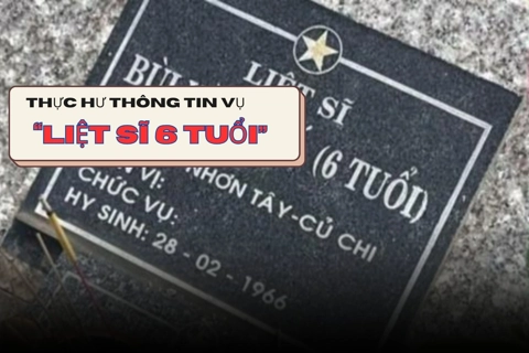 Thực hư thông tin vụ “liệt sĩ 6 tuổi”