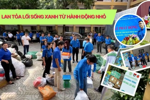 Lan tỏa lối sống xanh từ hành động nhỏ