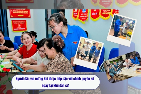 Trải nghiệm chính quyền số ngay tại khu dân cư