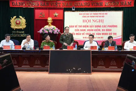 Hà Nội thí điểm xây dựng 3 phường kiểu mẫu trật tự, văn minh đô thị