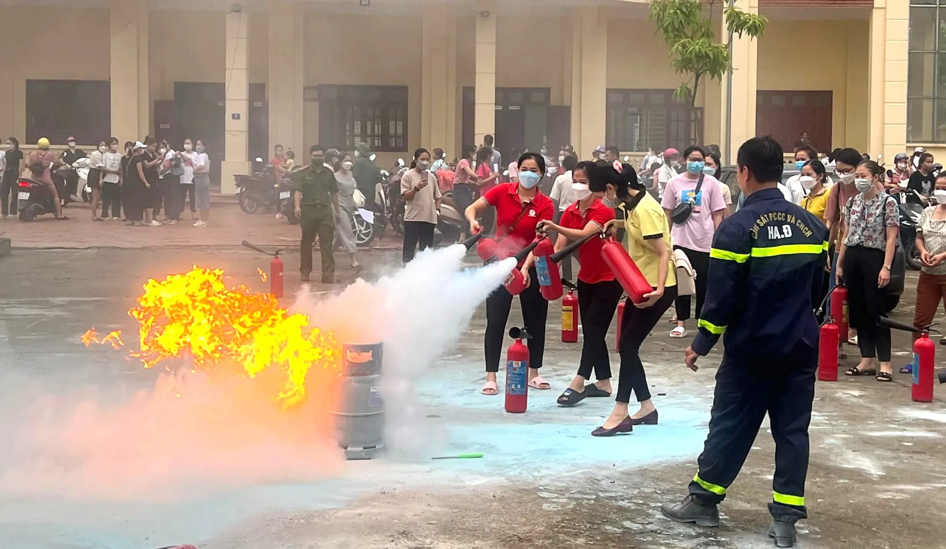 Phường Yên Nghĩa: tăng cường kiểm tra, rà soát, xử lý nghiêm cơ sở không đảm bảo về PCCC