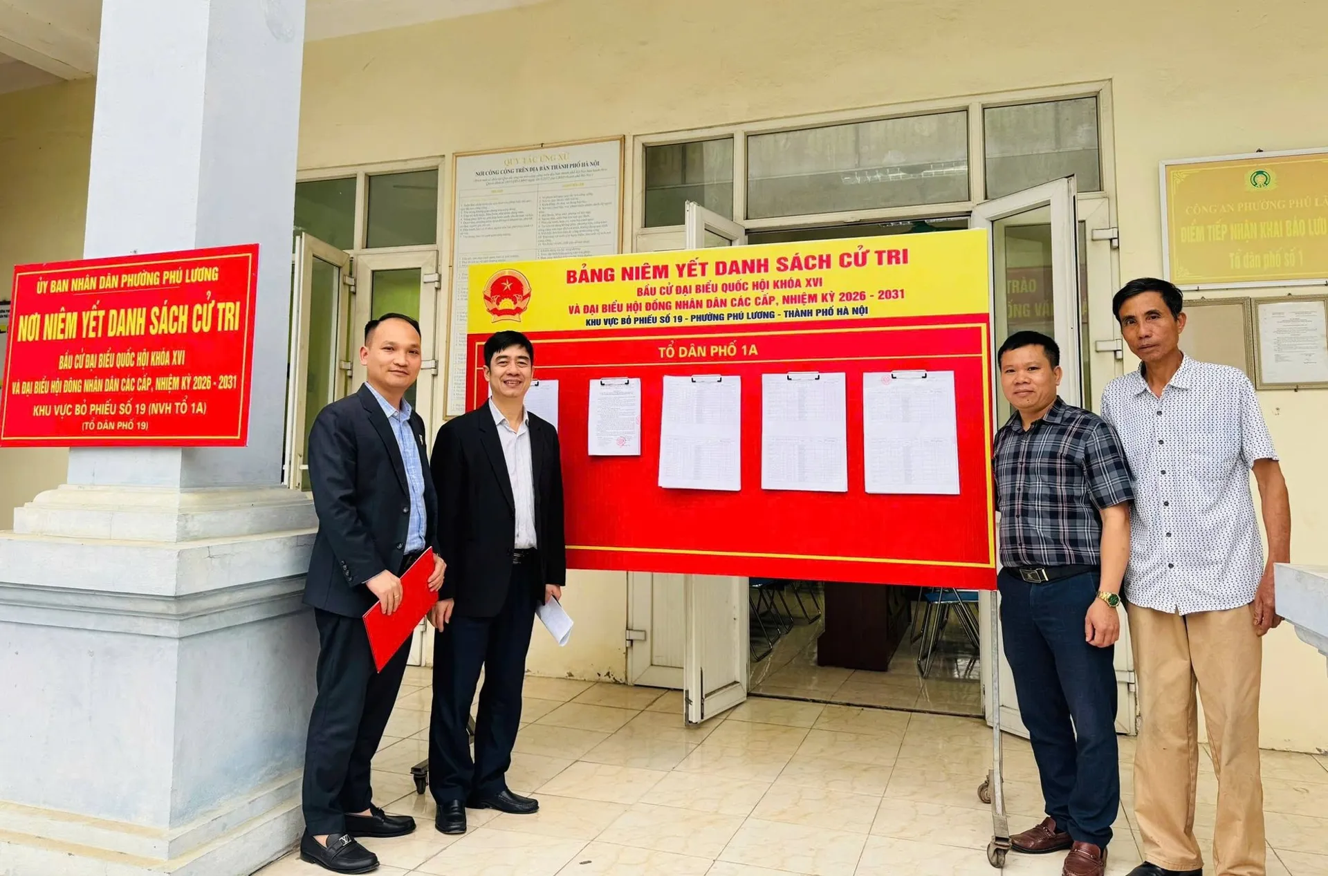 Phường Phú Lương sẵn sàng cho ngày hội toàn dân