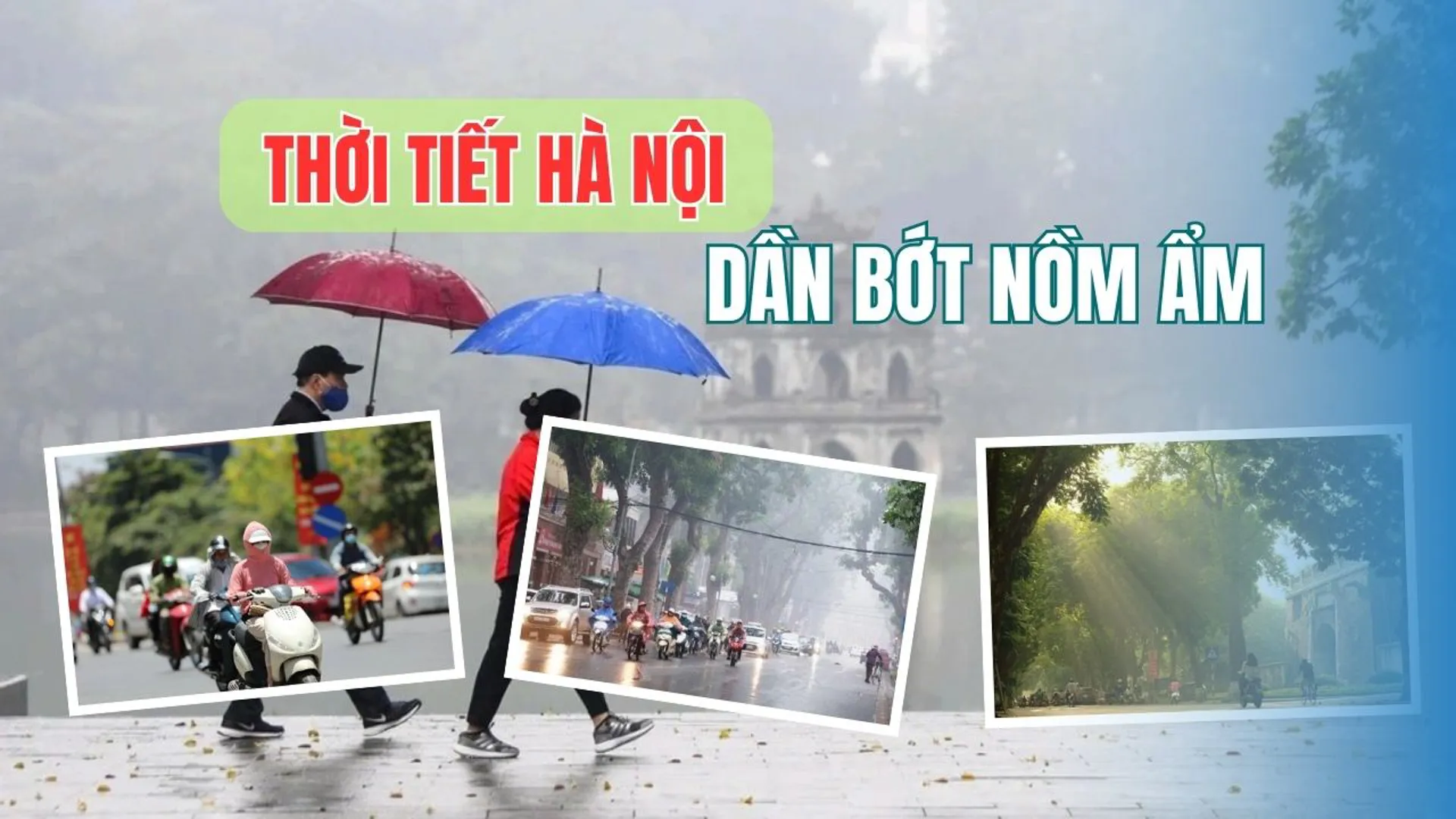 Thời tiết Hà Nội dần bớt nồm ẩm