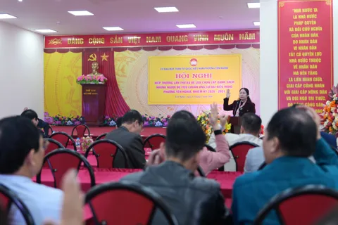 Hiệp thương lần 3, thống nhất danh sách 35 người ứng cử đại biểu HĐND phường Yên Nghĩa